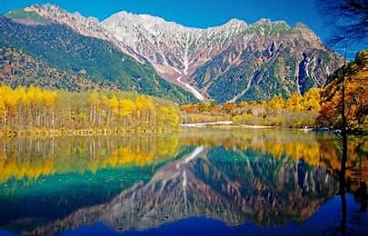 秋の上高地