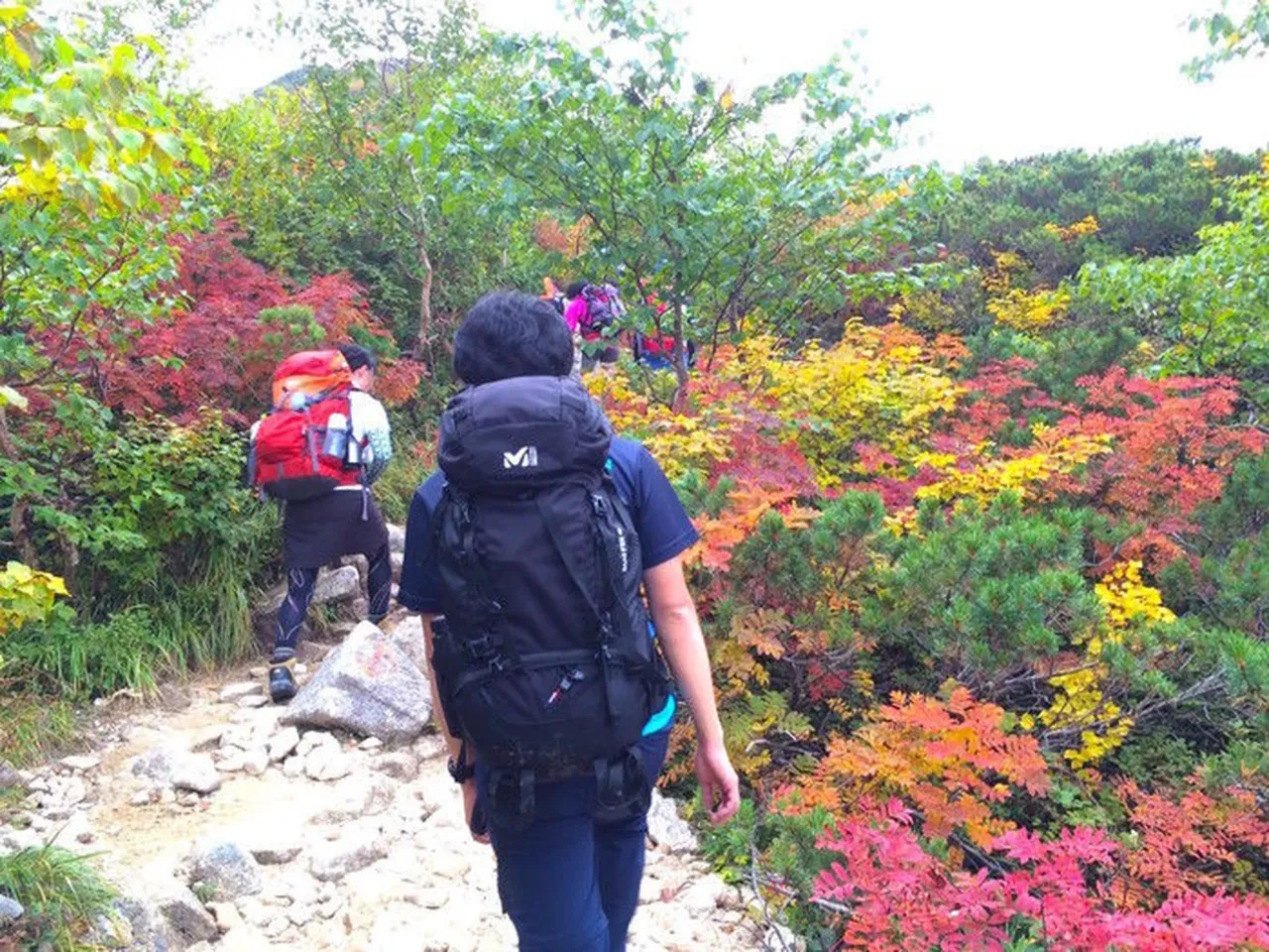 唐松岳登山